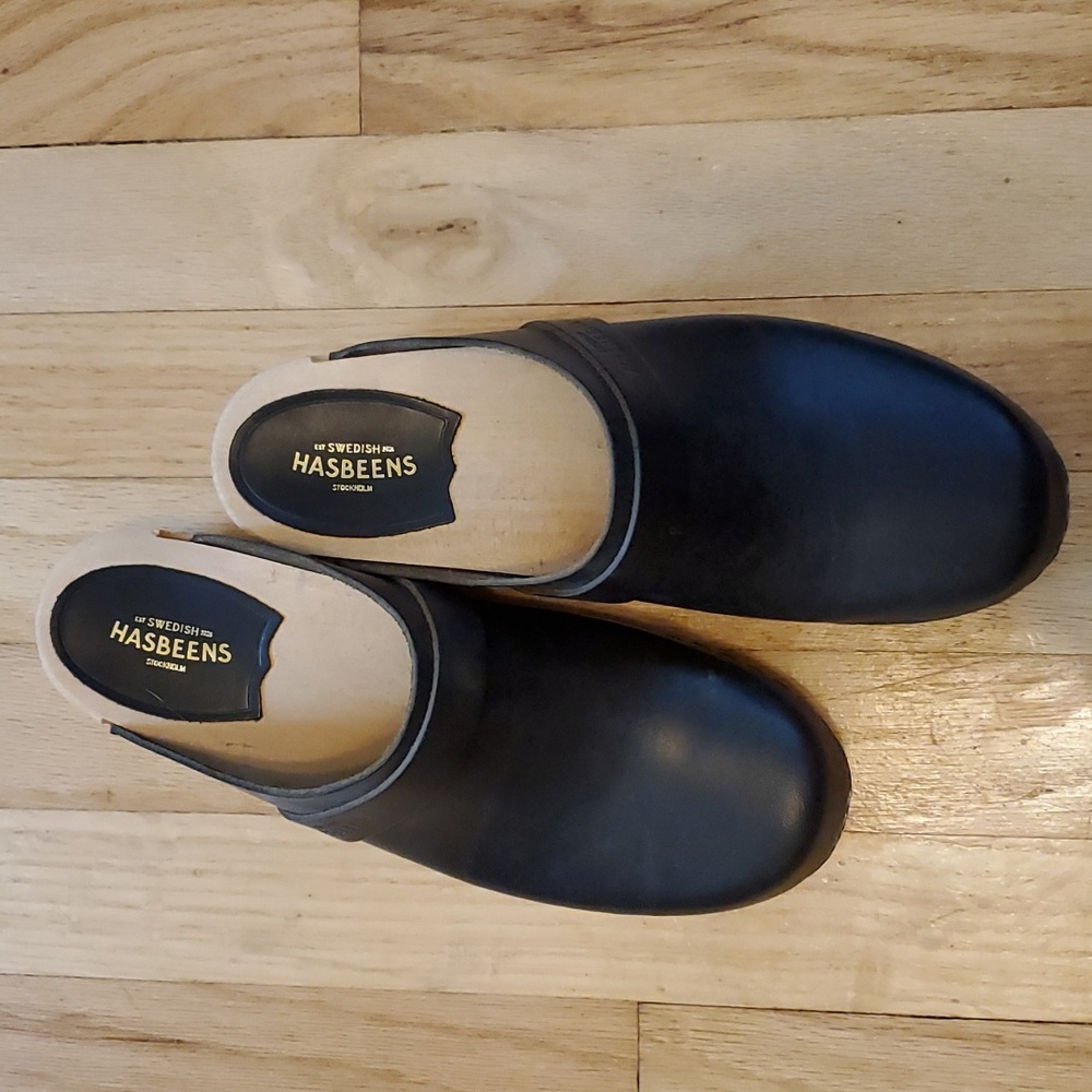 Swedish Hasbeens Husband Clog